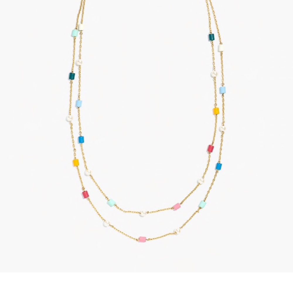 Madewell multicolor beaded  Necklace - Picture 8 of 8